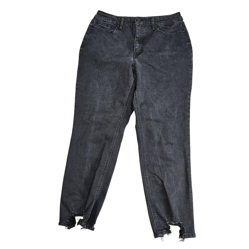 Sofia Jeans By Sofia Vergara‎ Adora Girlfriend Jeans Womens 12 Charcoal Wash